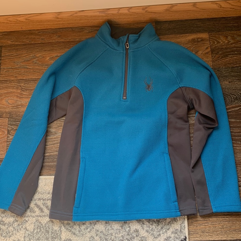 Youth Spider quarter zip